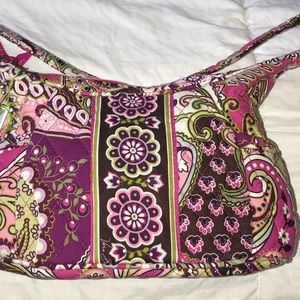 Vera Bradley NWOT Pink Paisley Purse. So Cute!!